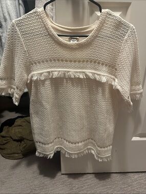 Short-Sleeve Sweater